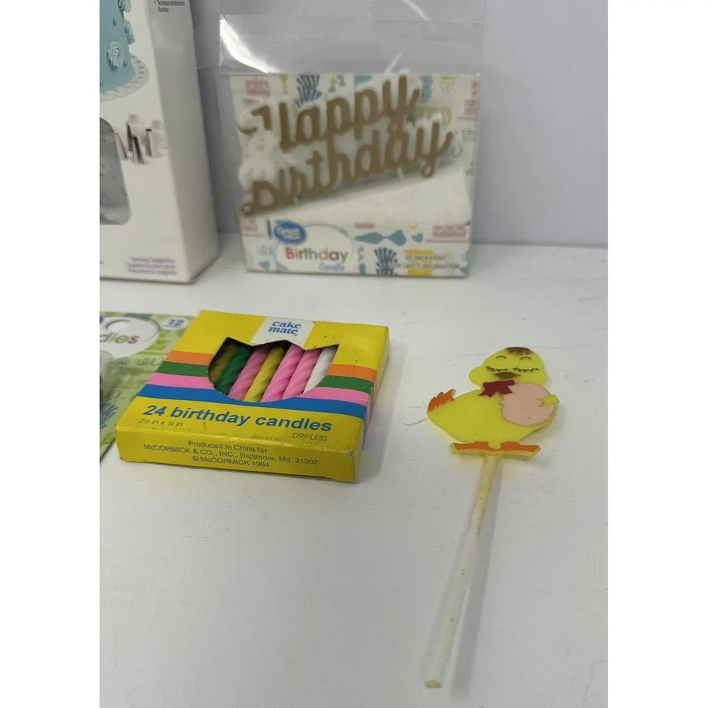 Wilton Cake Decorating Set, Icing Decoration, Three Packs of Candles A0